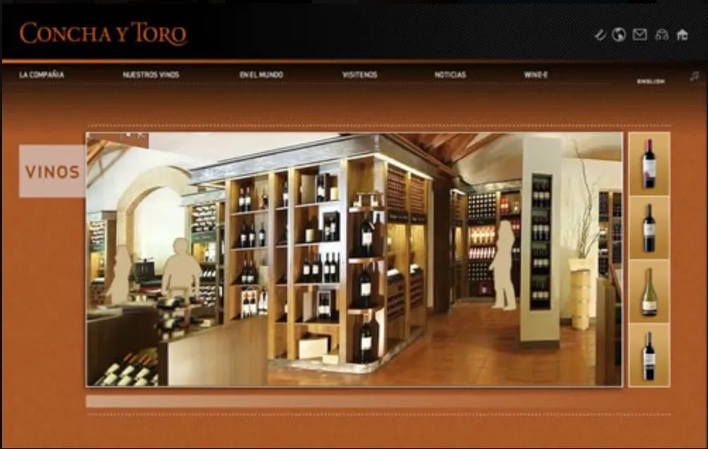 Captura del proyecto Viña Concha y Toro 10