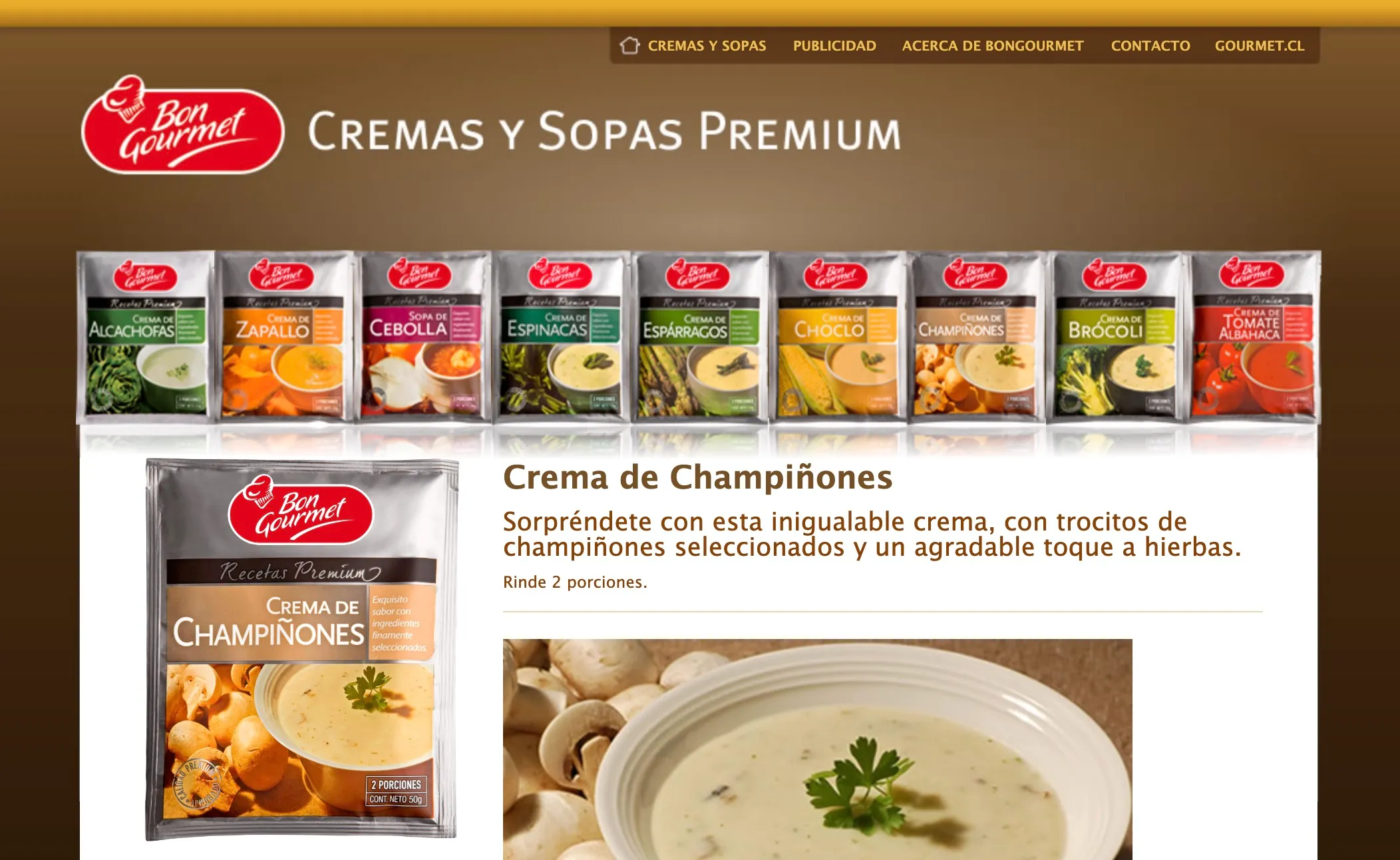 Captura del proyecto Good Food 6